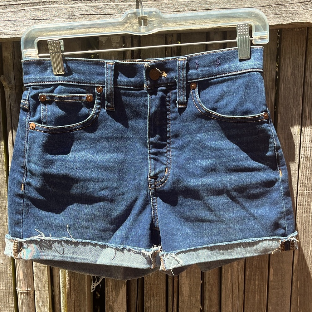 Madewell High-Rise Denim Shorts